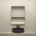 LED Reflector 3 lighting colors, 50 x 70 cm, rectangular shape