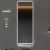 Chinese LED Glass 3 lighting colors, Size 50 x 150 cm, Rectangular shape