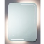 مرآة حائط صيني مقاس 80×60سم، شكل مستطيل، تصميم عصري