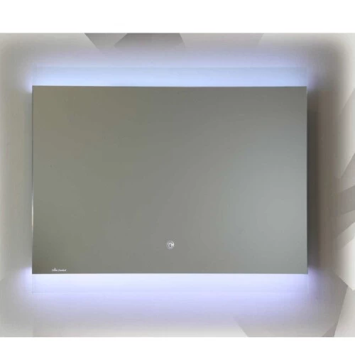 LED Mirror Size 80×60 cm, Sandy frame, Rectangular LED Mirror Size 80×60 cm, Sandy frame, Rectangular